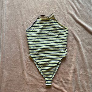 Striped Bodysuit